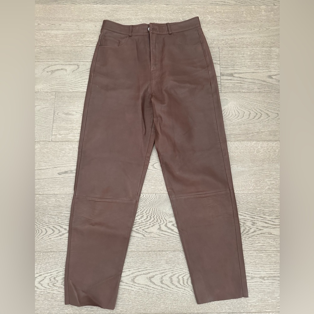100% genuine leather pants